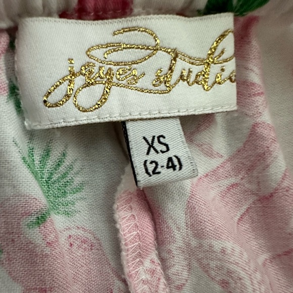 JAYES STUDIO INTIMATES TWO PIECE SET PINK ELEPHANT 🐘 AND 🌴 BOTH SIZE XSMALL - Picture 8 of 11